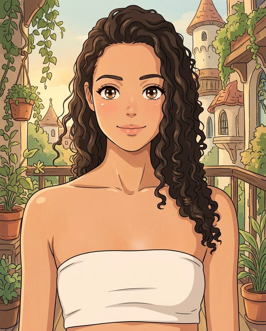 Transform into Studio Ghibli anime art style with soft colors, detailed backgro…