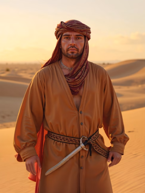 Photo session: desert