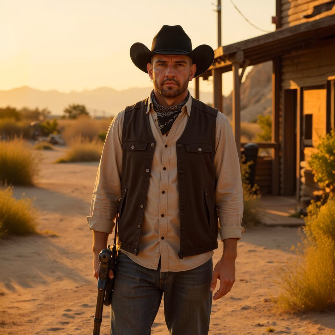 Photo session: wild west